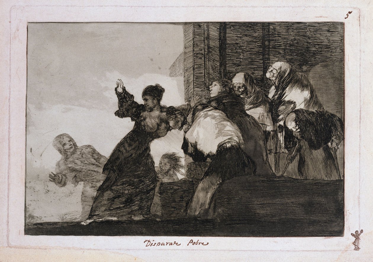 Onzin, Spreuken 11 door Francisco Jose de Goya y Lucientes