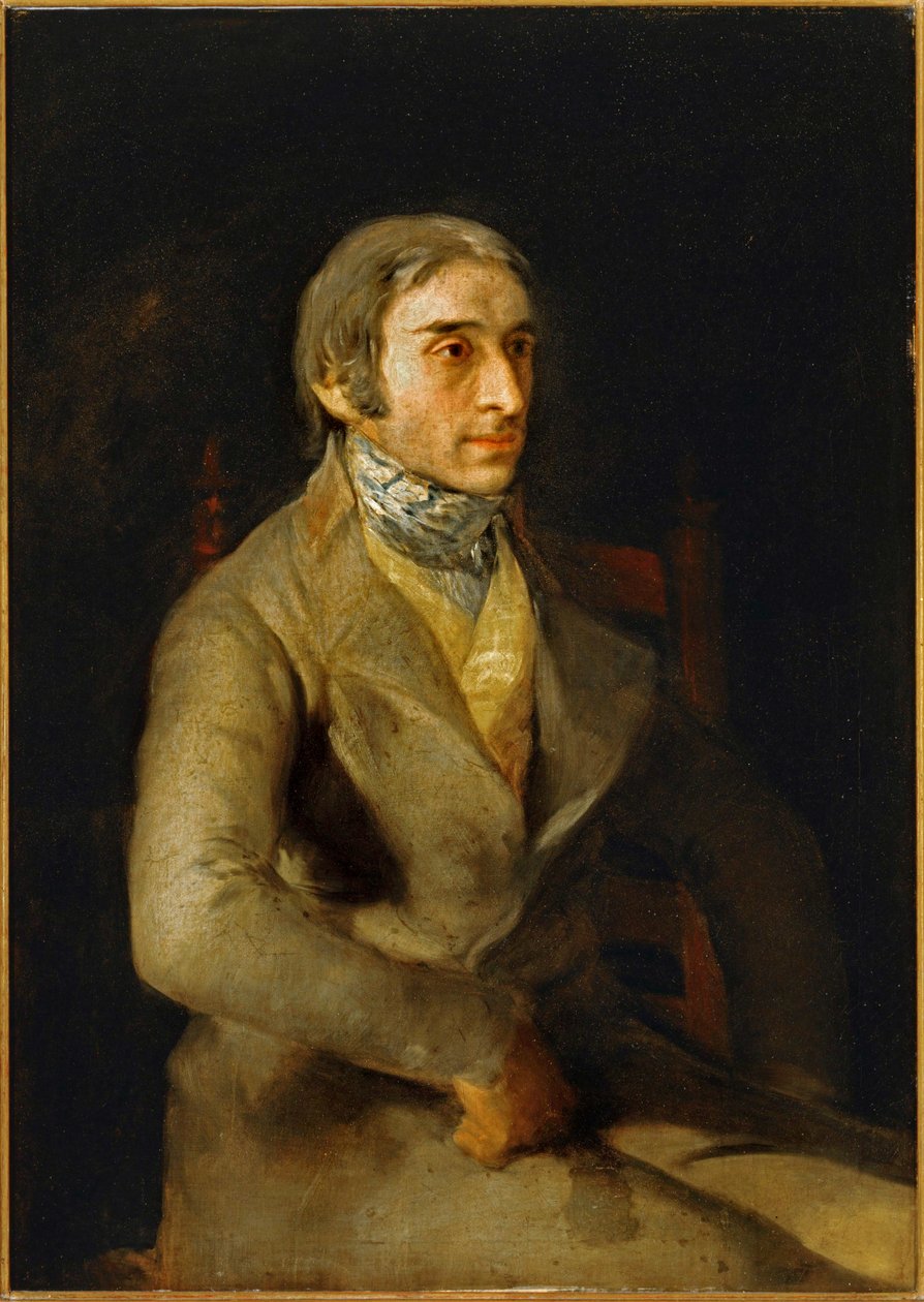 Don Manuel Silvela ... (schilderij op doek) door Francisco Jose de Goya y Lucientes