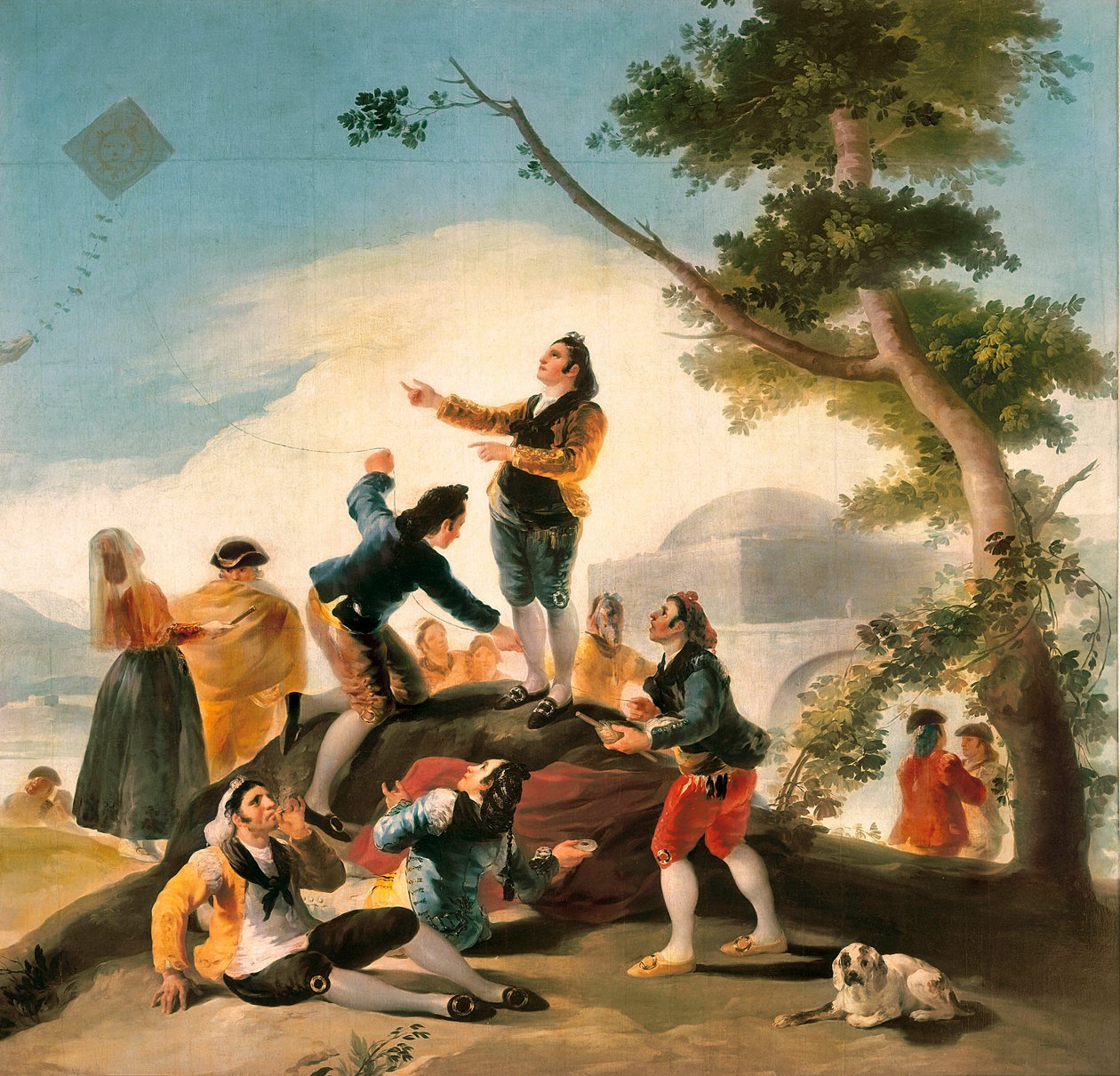 Vlieger door Francisco de Goya