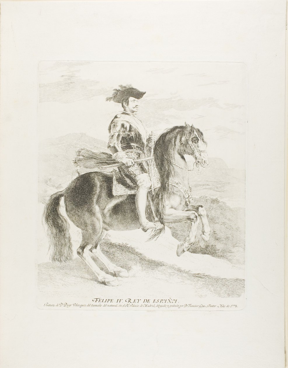 Filips IV door Francisco Jose de Goya y Lucientes