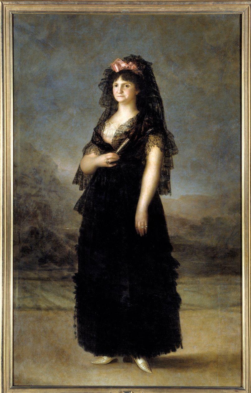 Portret van koningin Maria Luisa van Spanje (1751-1819) door Francisco de Goya