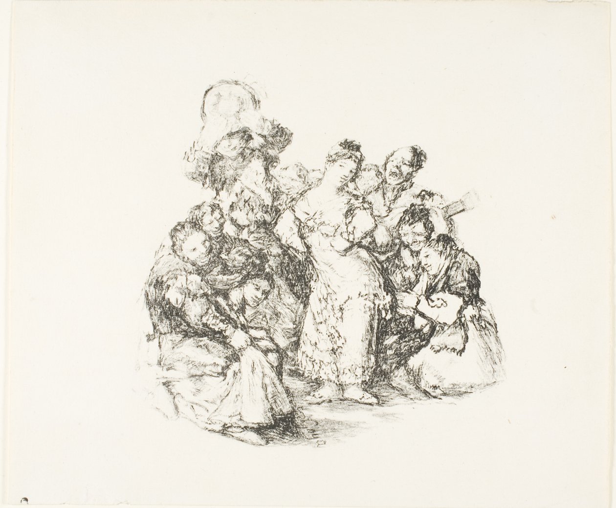 De Andalusische dans door Francisco Jose de Goya y Lucientes