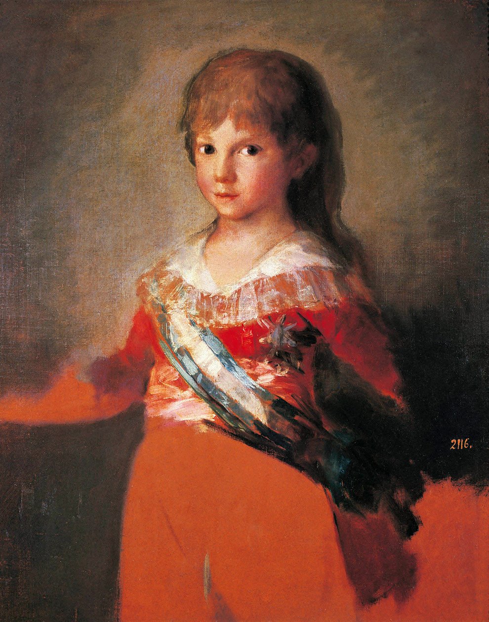 De Infante Francisco de Paula, 1800 door Francisco de Goya