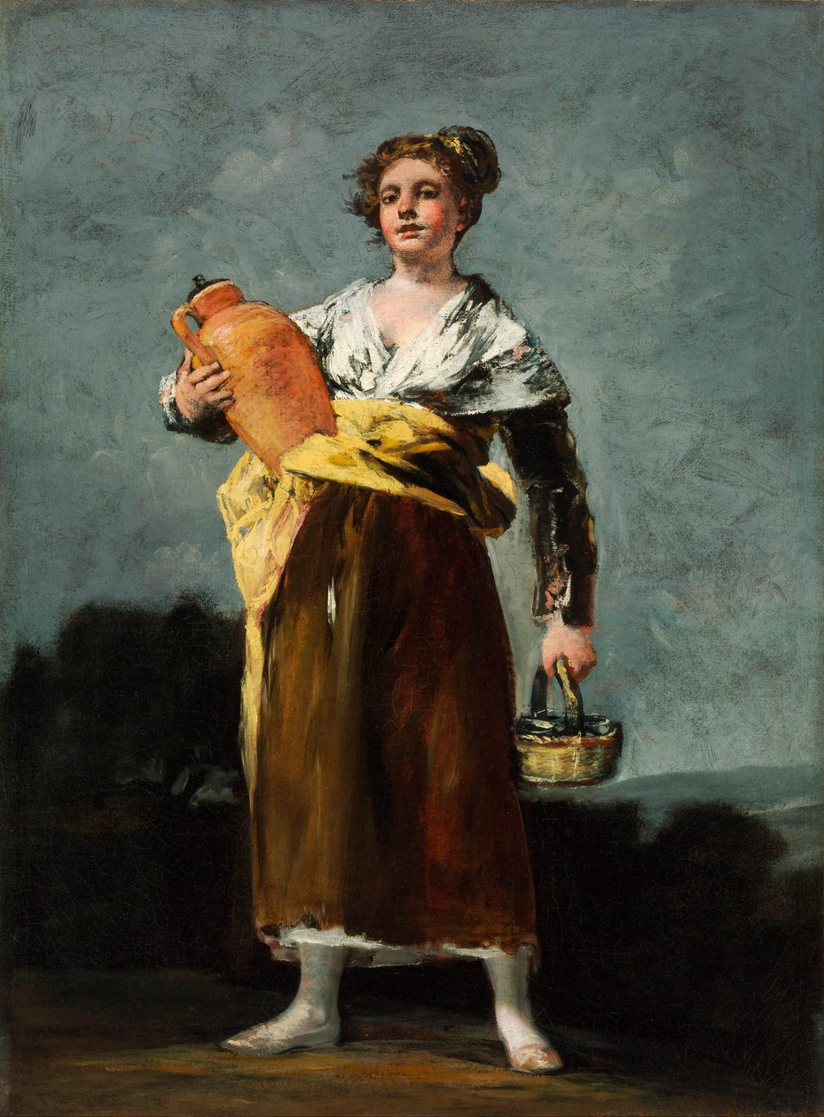 De Waterdrager, c.1808-12 door Francisco de Goya