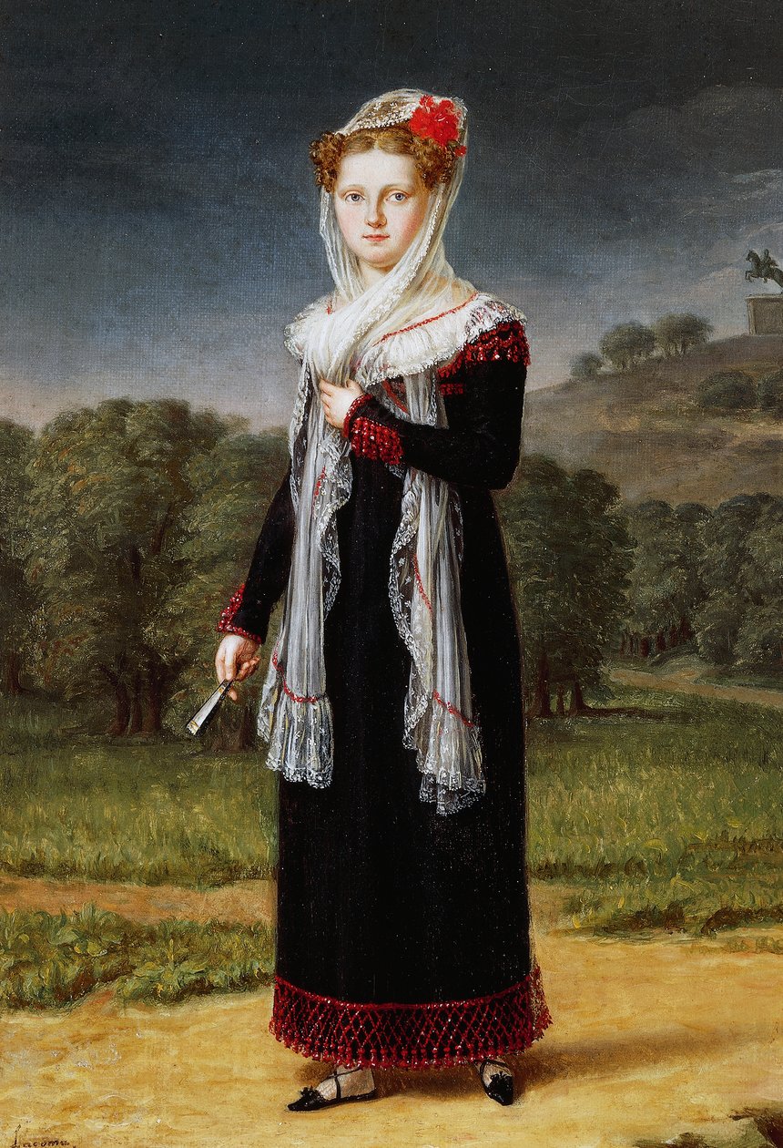Portret van Marie Louise, Hertogin van Parma door Francisco Lacoma