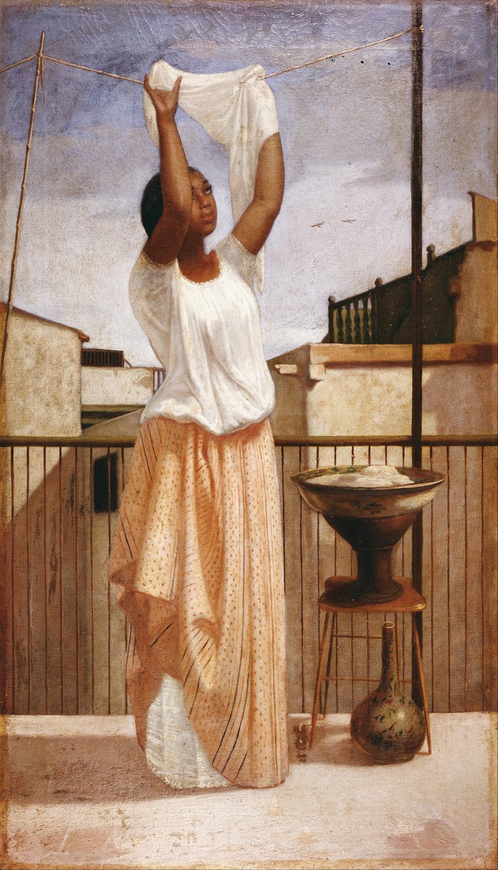 De wasvrouw door Francisco Laso