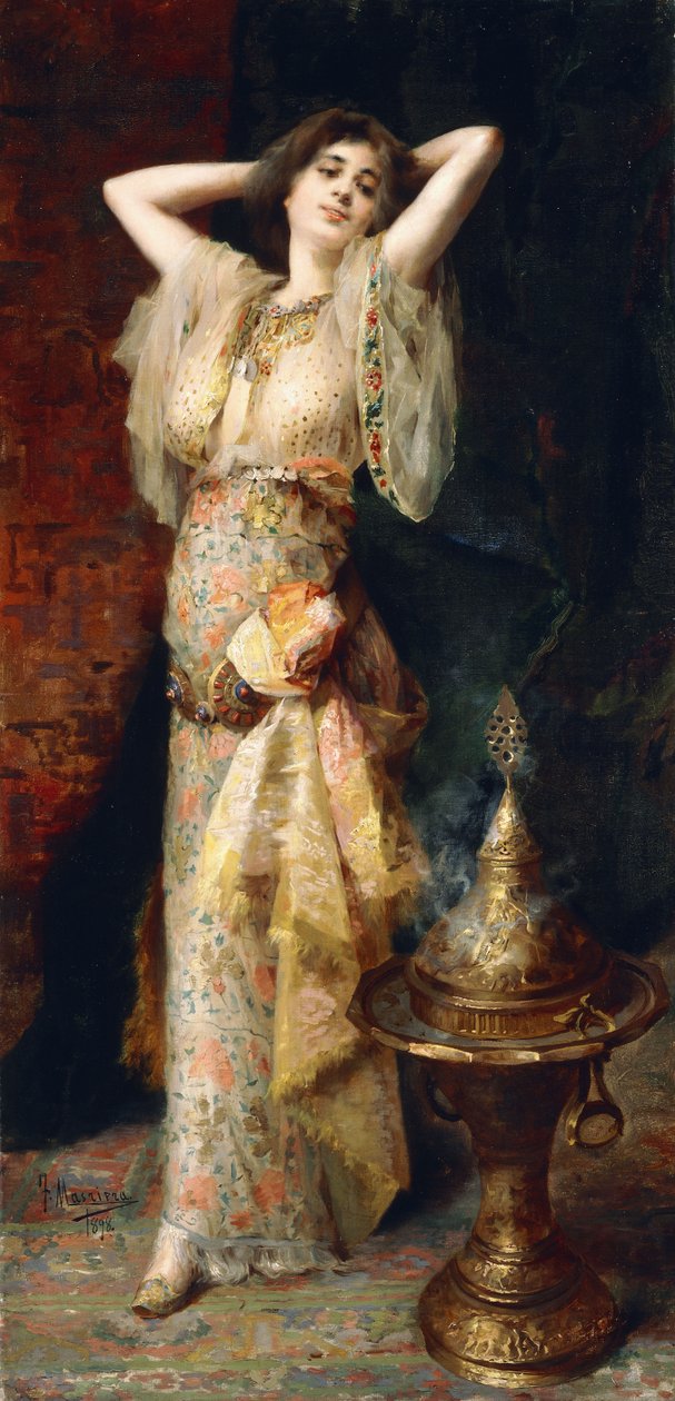 Odalisca, 1898 door Francisco Masriera y Manovens