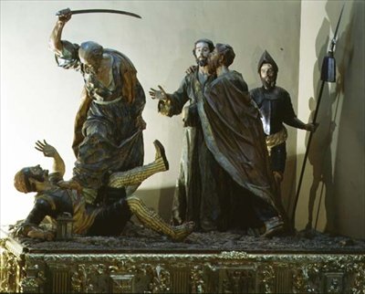 De Arrestatie van Christus, 1765 door Francisco Salzillo