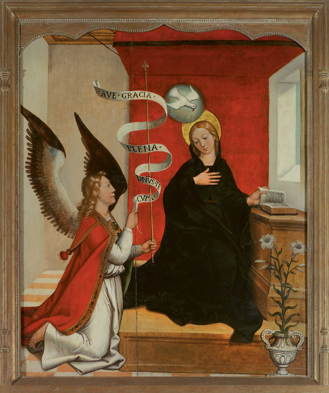 De Annunciatie door Francisco de Comontes