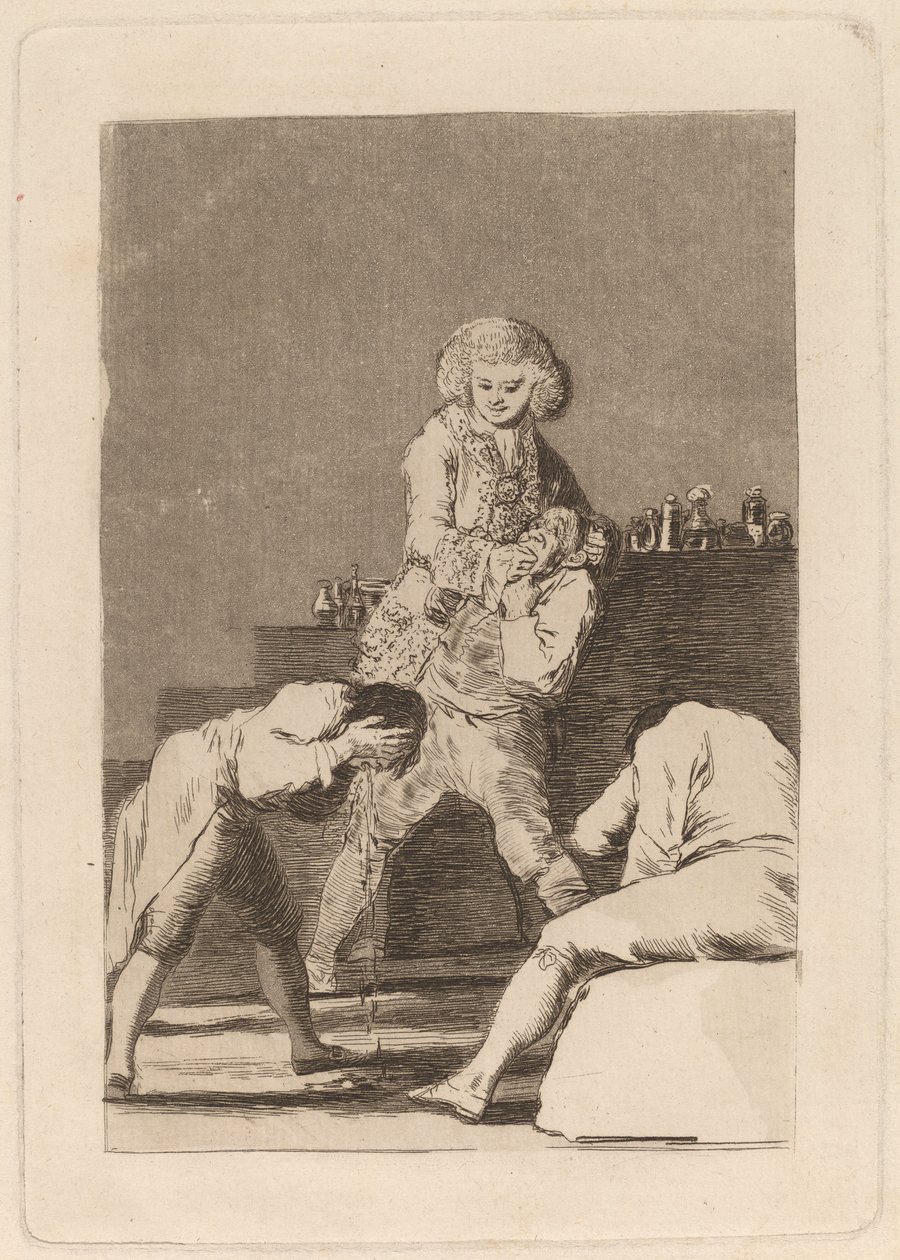Aan de Paltsgraaf door Francisco de Goya