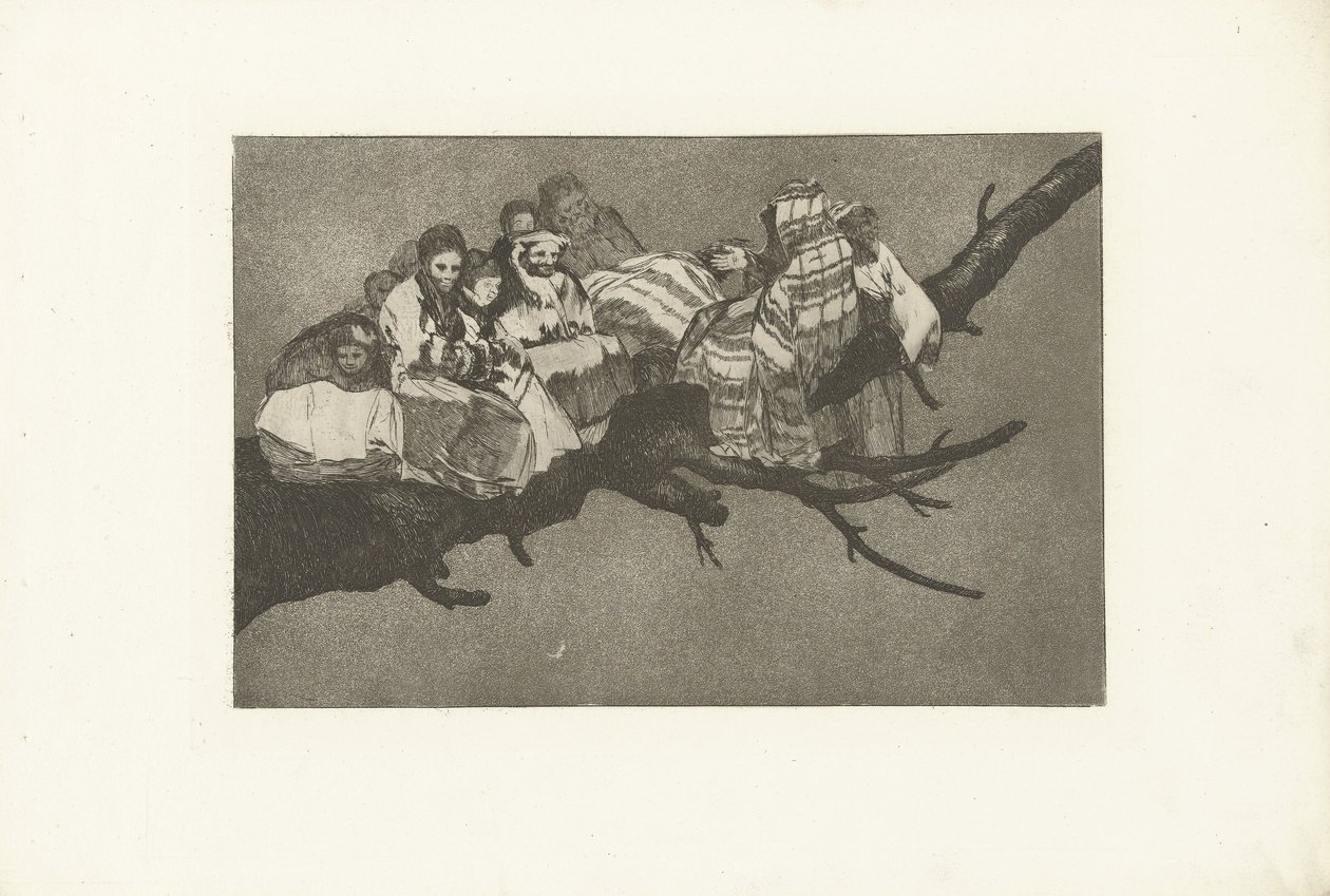 Belachelijke dwaasheid door Francisco de Goya