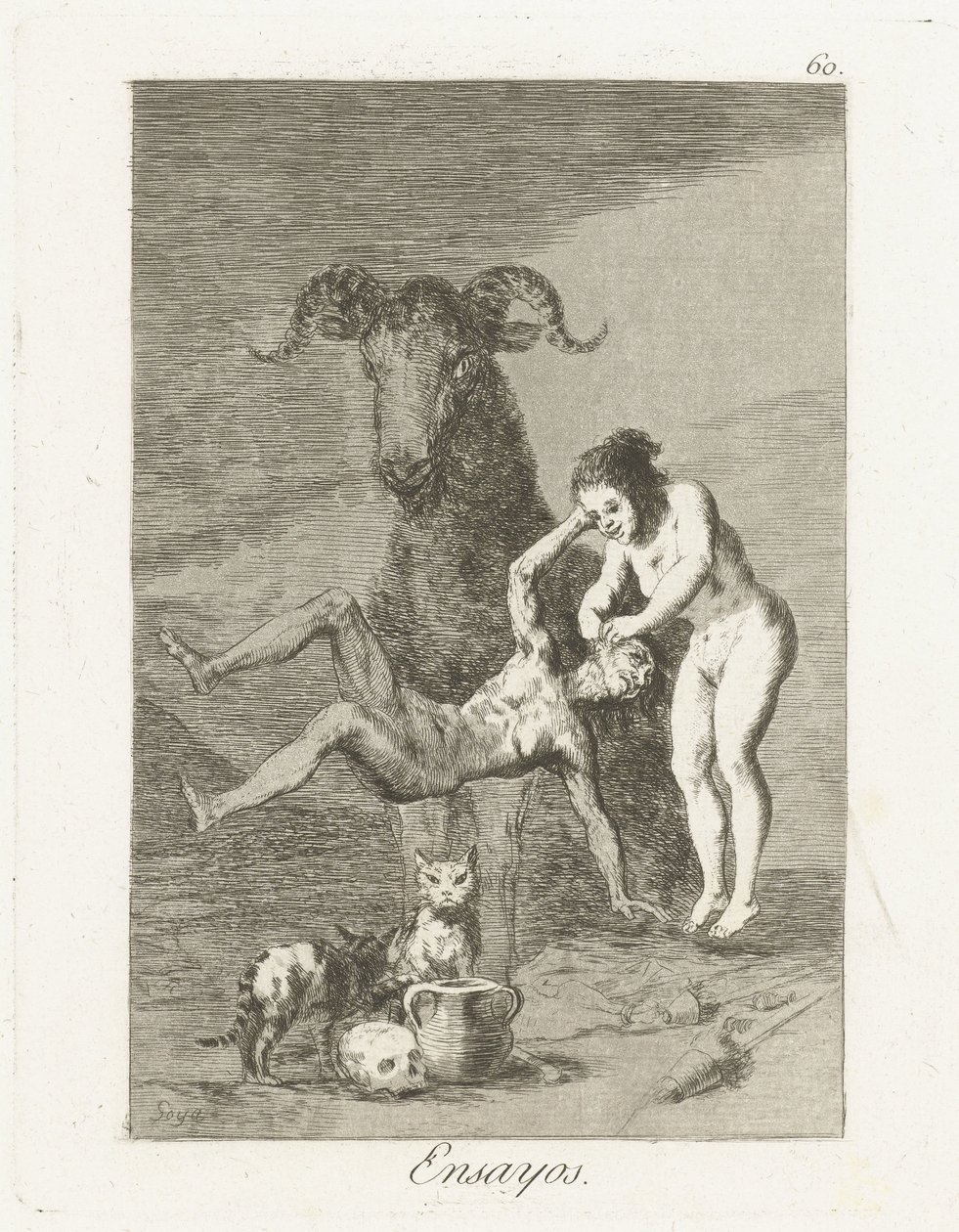 Beproevingen door Francisco de Goya