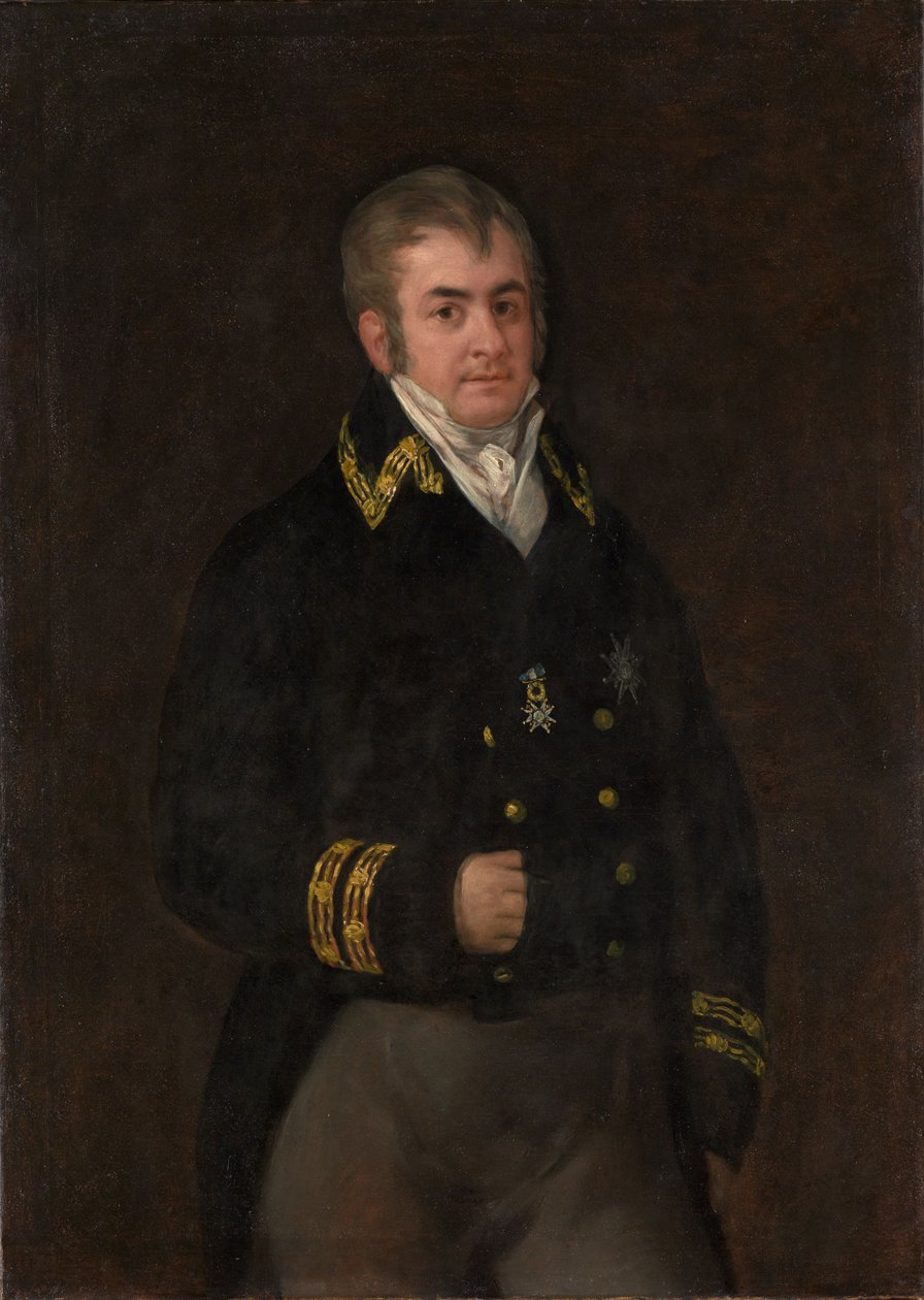 Portret van Don Juan Bautista de Goicoechea y Urrutia door Francisco de Goya