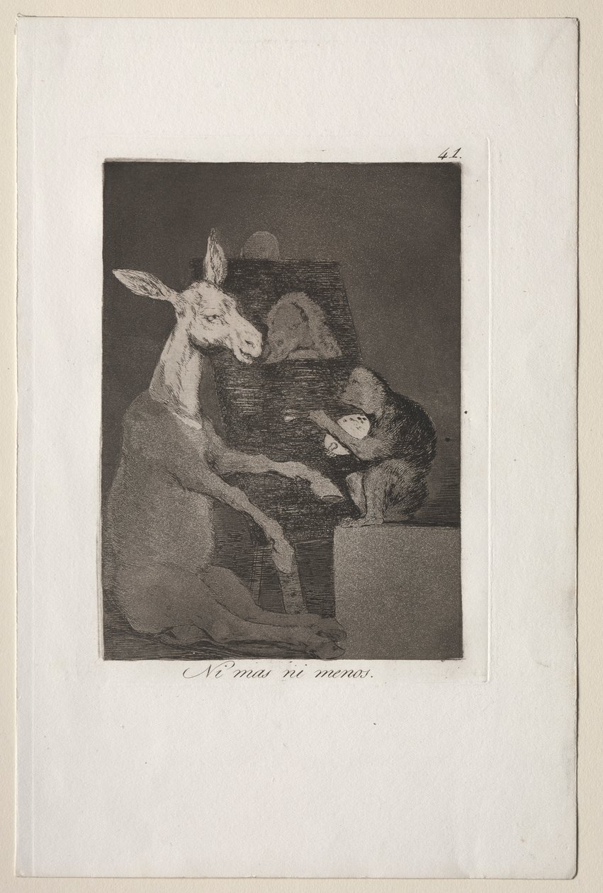 Caprichos: Noch Meer Noch Minder door Francisco de Goya