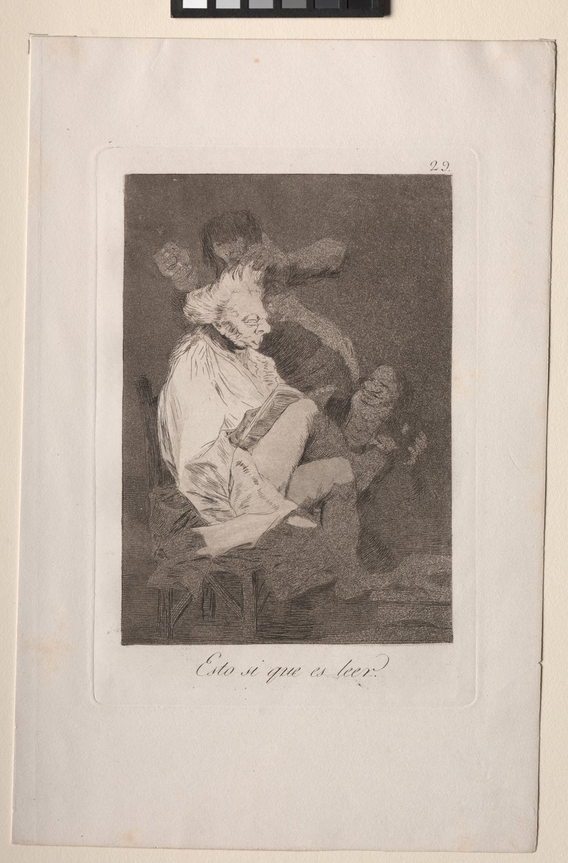 Caprichos: Dat is zeker kunnen lezen door Francisco de Goya