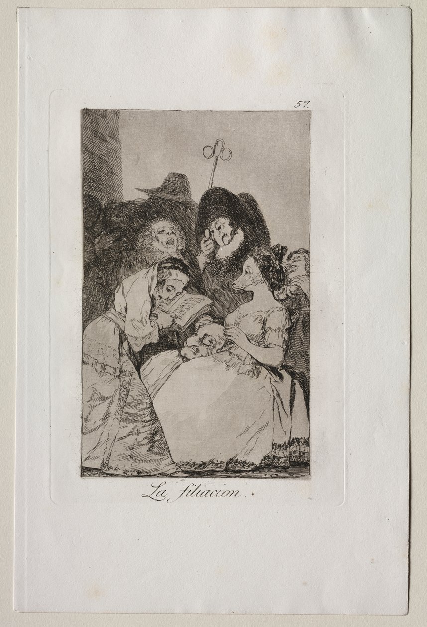 Caprichos: De afstamming door Francisco de Goya
