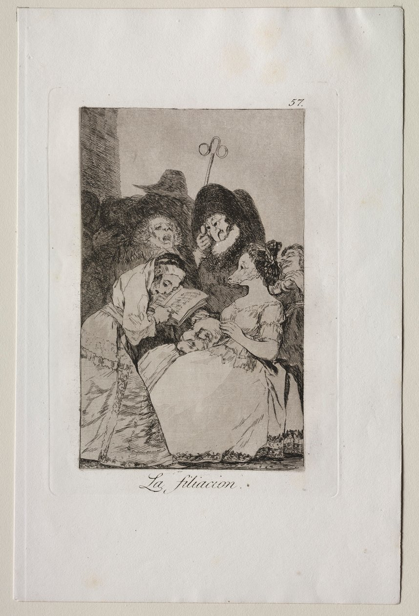 Caprichos: De afstamming door Francisco de Goya