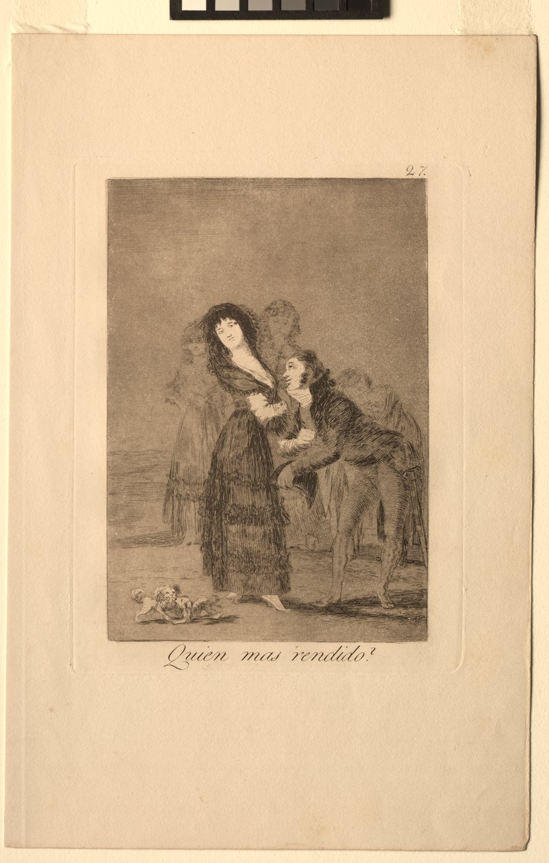 Caprichos: Wie van hen is het meest overwonnen door Francisco de Goya