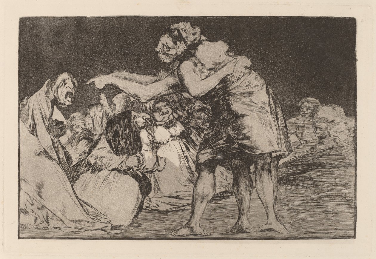 Disparate desordenado door Francisco de Goya