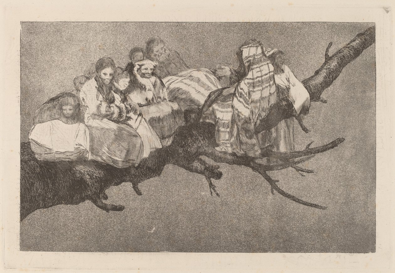 Disparate ridiculo door Francisco de Goya