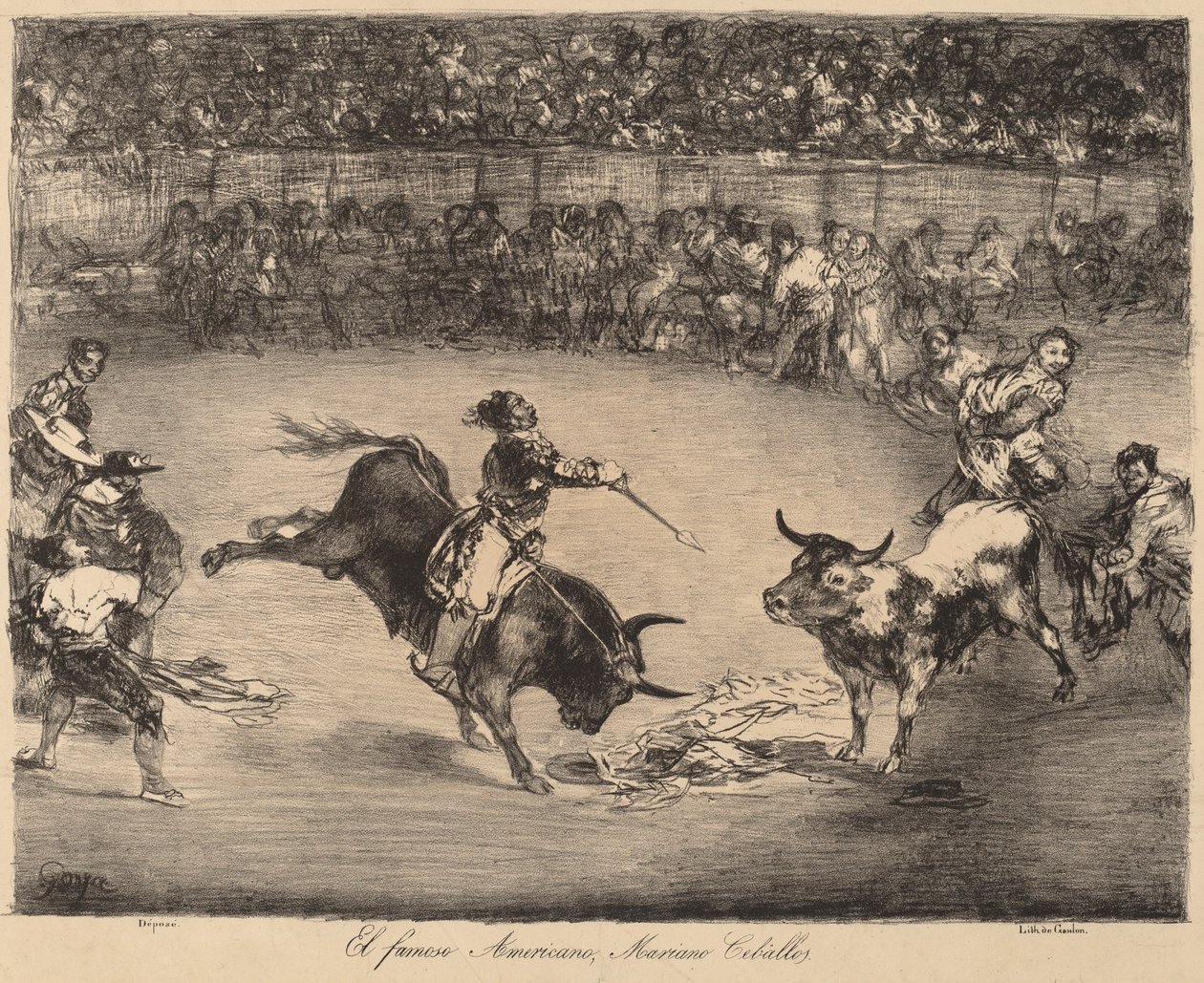 De Beroemde Amerikaan, Mariano Ceballos door Francisco de Goya