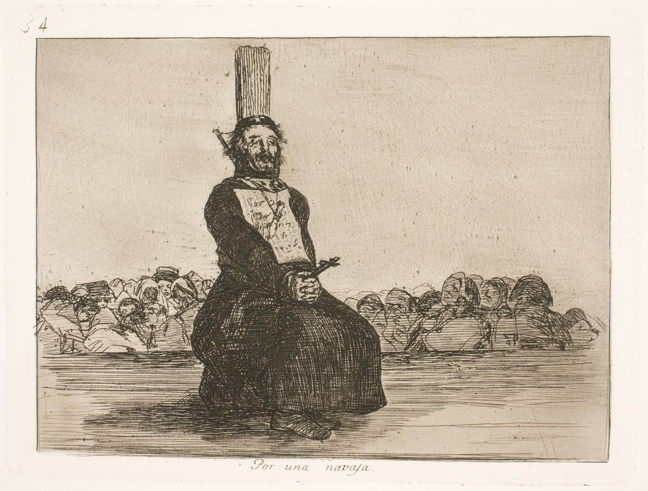 Voor een mes (34) door Francisco de Goya