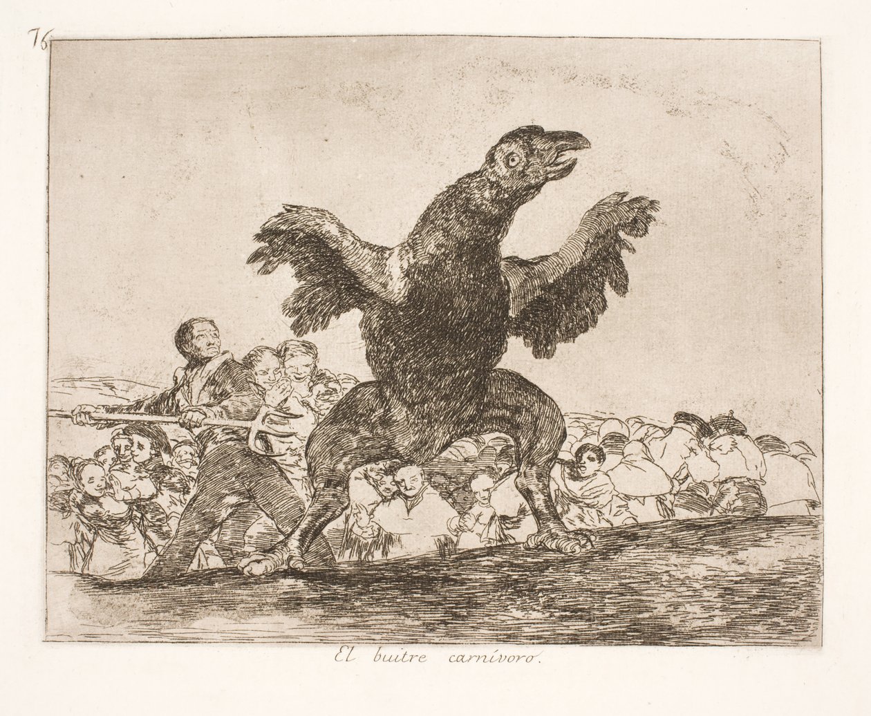 De Gier (76) door Francisco de Goya
