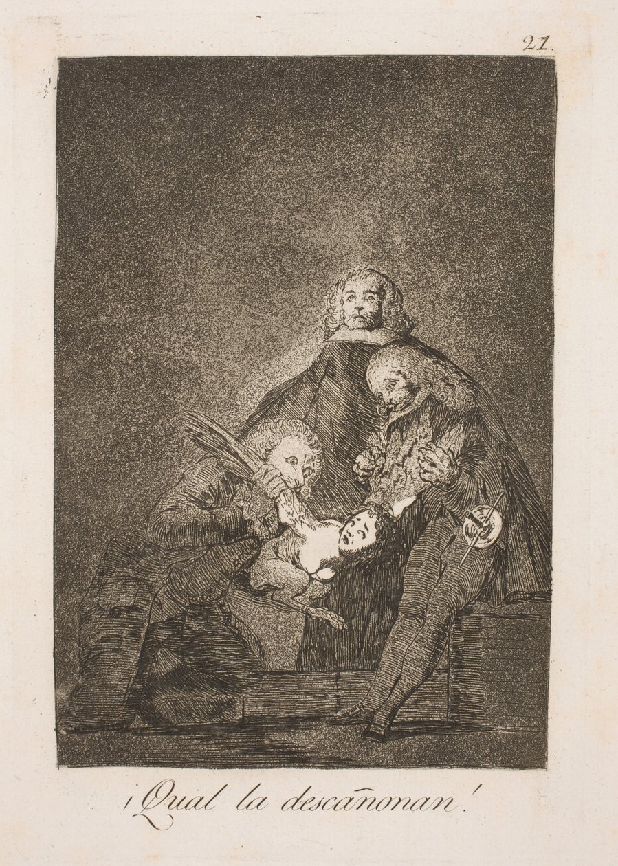 Waar ze haar plukken door Francisco de Goya