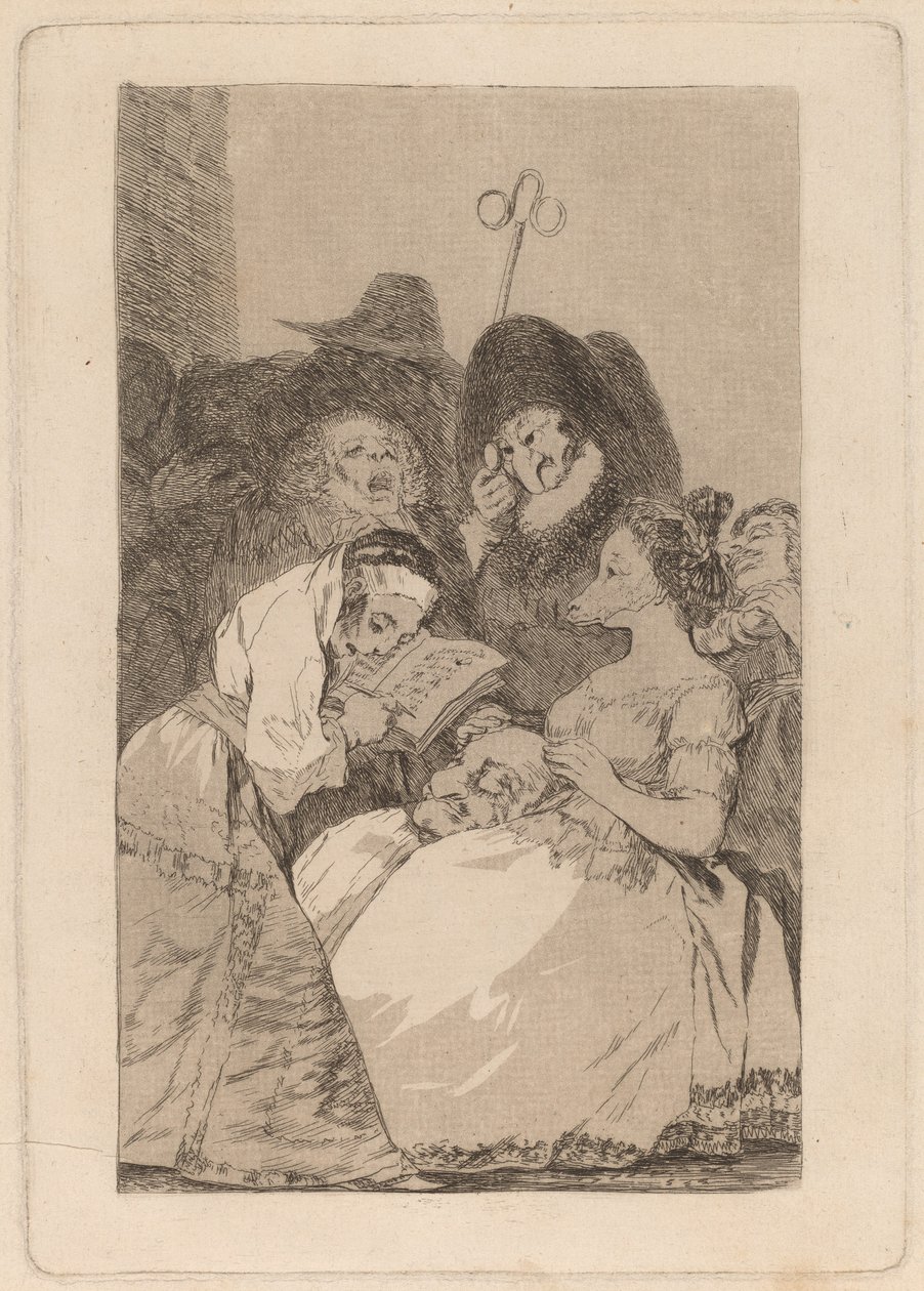 La filiacion (De Afstamming) door Francisco de Goya