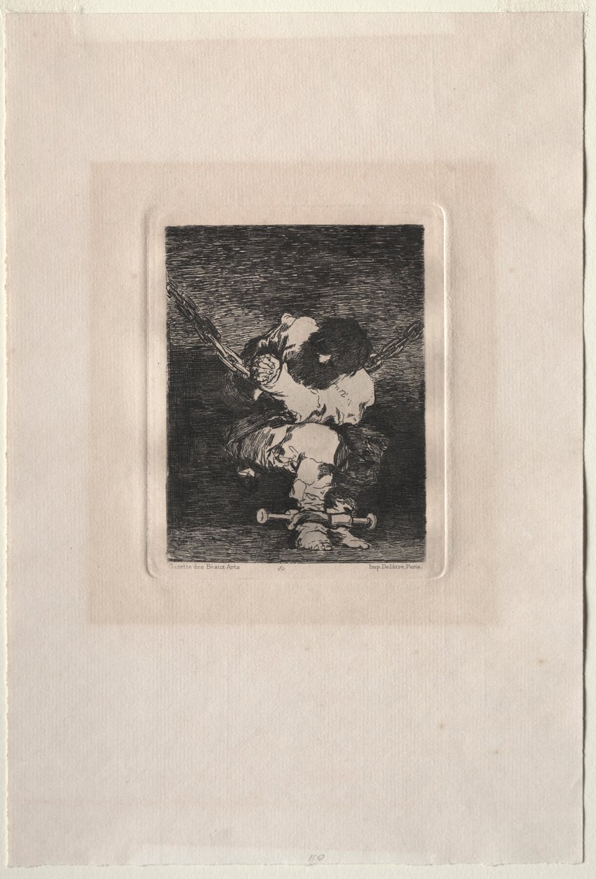 Kleine gevangene, 1867 door Francisco de Goya