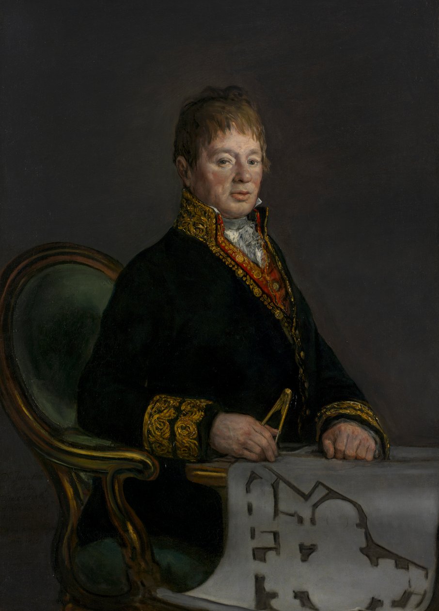 Portret van Don Juan Antonio Cuervo door Francisco de Goya