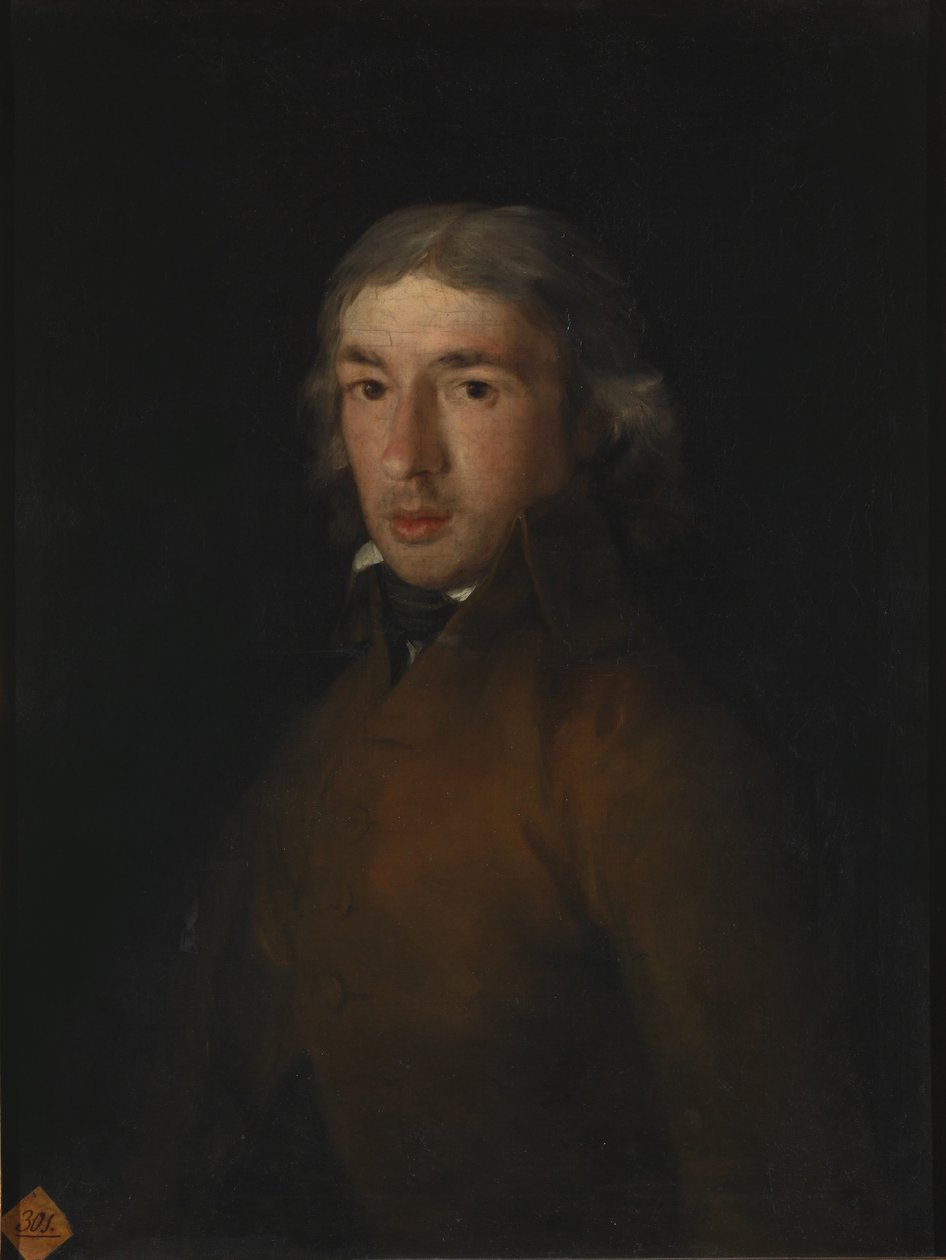 Portret van Leandro Fernández de Moratín door Francisco de Goya