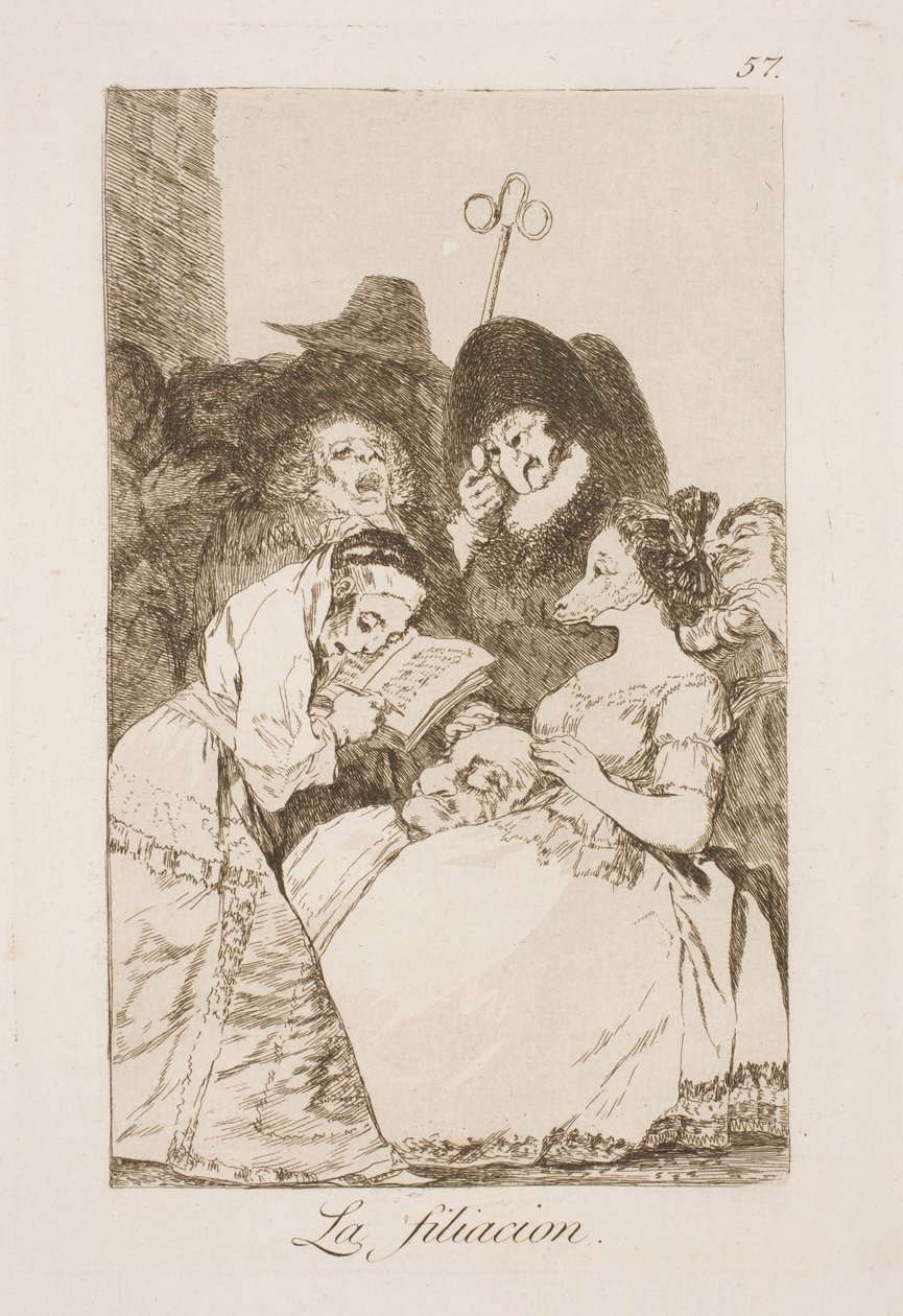Stamboom door Francisco de Goya