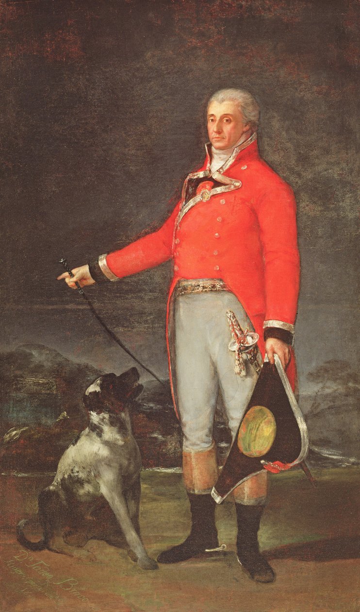 Taddeo Bravo de Rivero, 1806 door Francisco de Goya