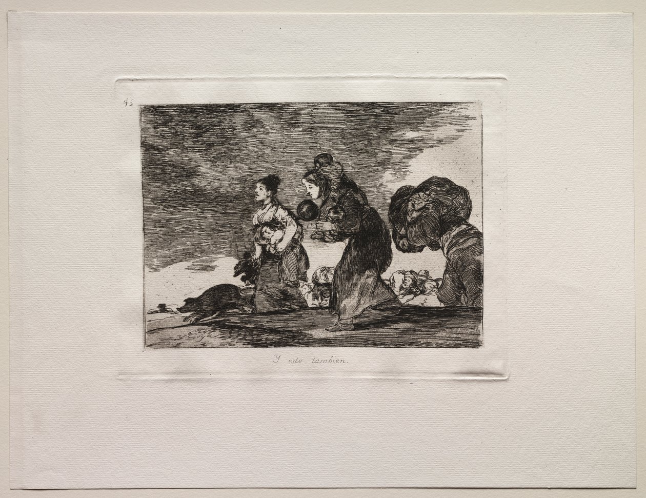 De Verschikkingen van de Oorlog: En Dit Ook door Francisco de Goya