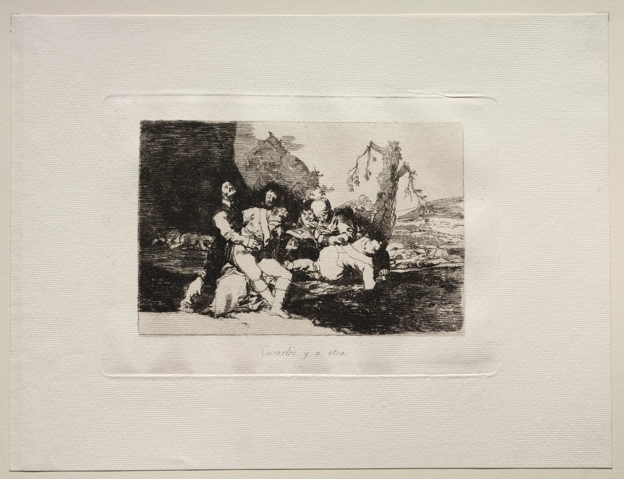 De verschrikkingen van de oorlog: Maak ze beter en naar de volgende door Francisco de Goya