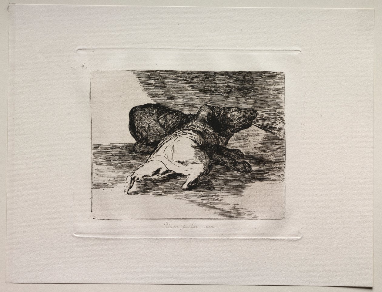 De verschrikkingen van de oorlog: Hij haalt er iets uit door Francisco de Goya