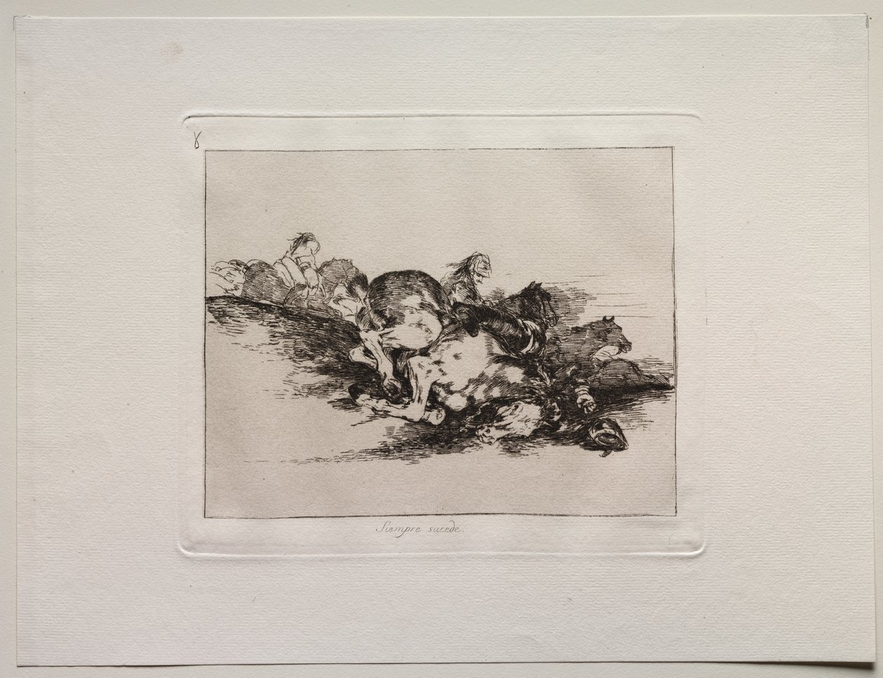 De verschrikkingen van de oorlog: Het gebeurt altijd door Francisco de Goya