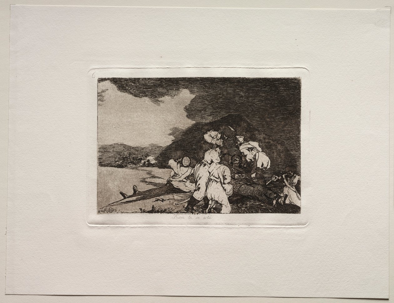 De verschrikkingen van de oorlog: Het dient je goed door Francisco de Goya