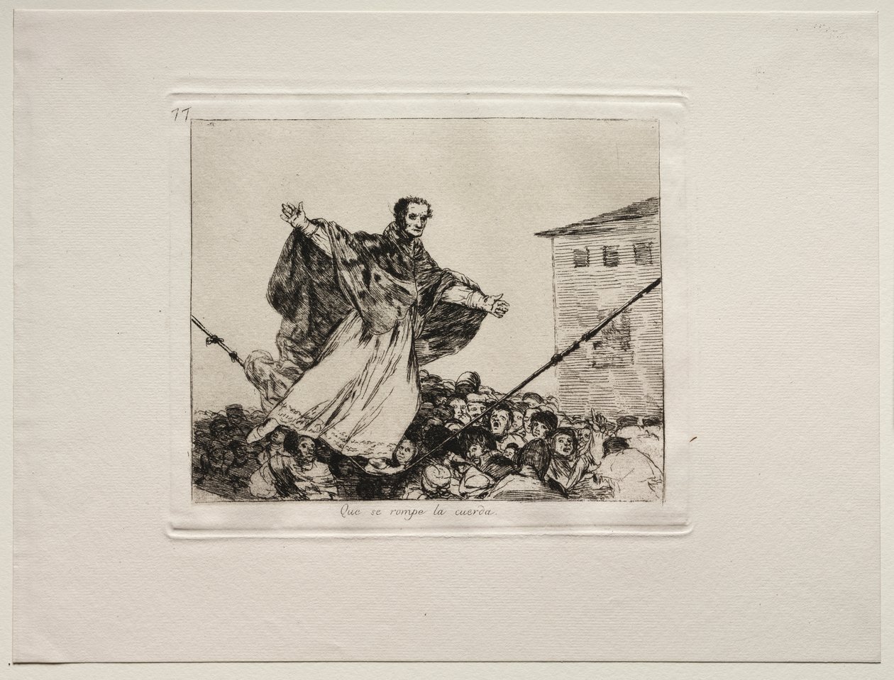 De verschrikkingen van de oorlog: Moge het koord breken door Francisco de Goya