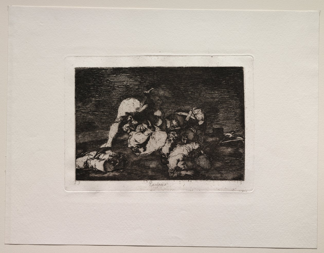 De verschrikkingen van de oorlog: Noch (deze) ook niet door Francisco de Goya