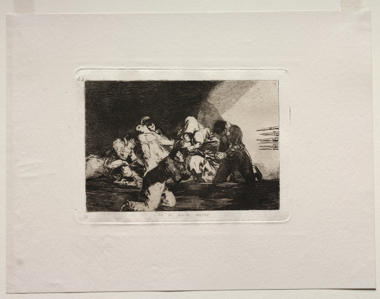 De verschrikkingen van de oorlog: Men kan niet kijken door Francisco de Goya