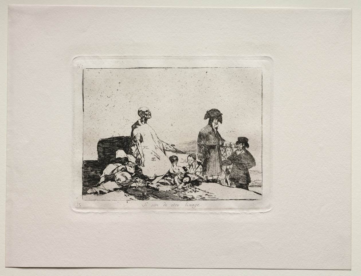 De verschrikkingen van de oorlog: Misschien zijn ze van een ander ras door Francisco de Goya
