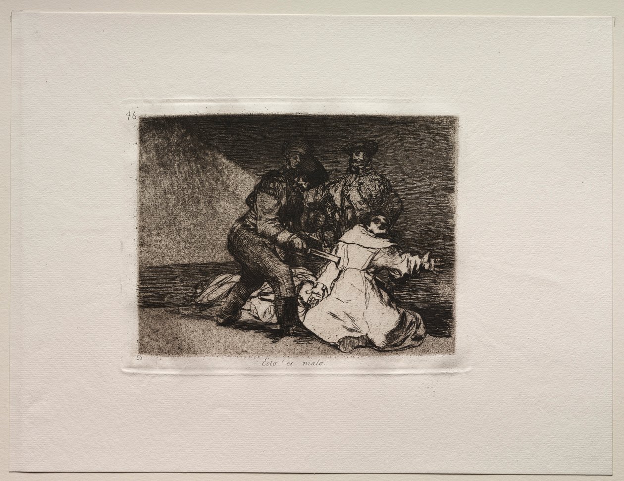 De verschrikkingen van de oorlog: Dit is slecht door Francisco de Goya
