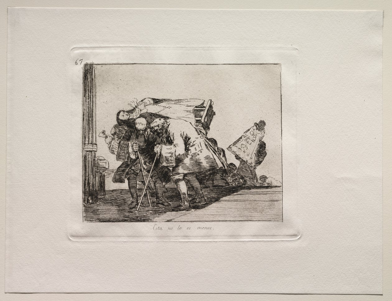 De verschrikkingen van de oorlog: Dit is niet minder zo door Francisco de Goya