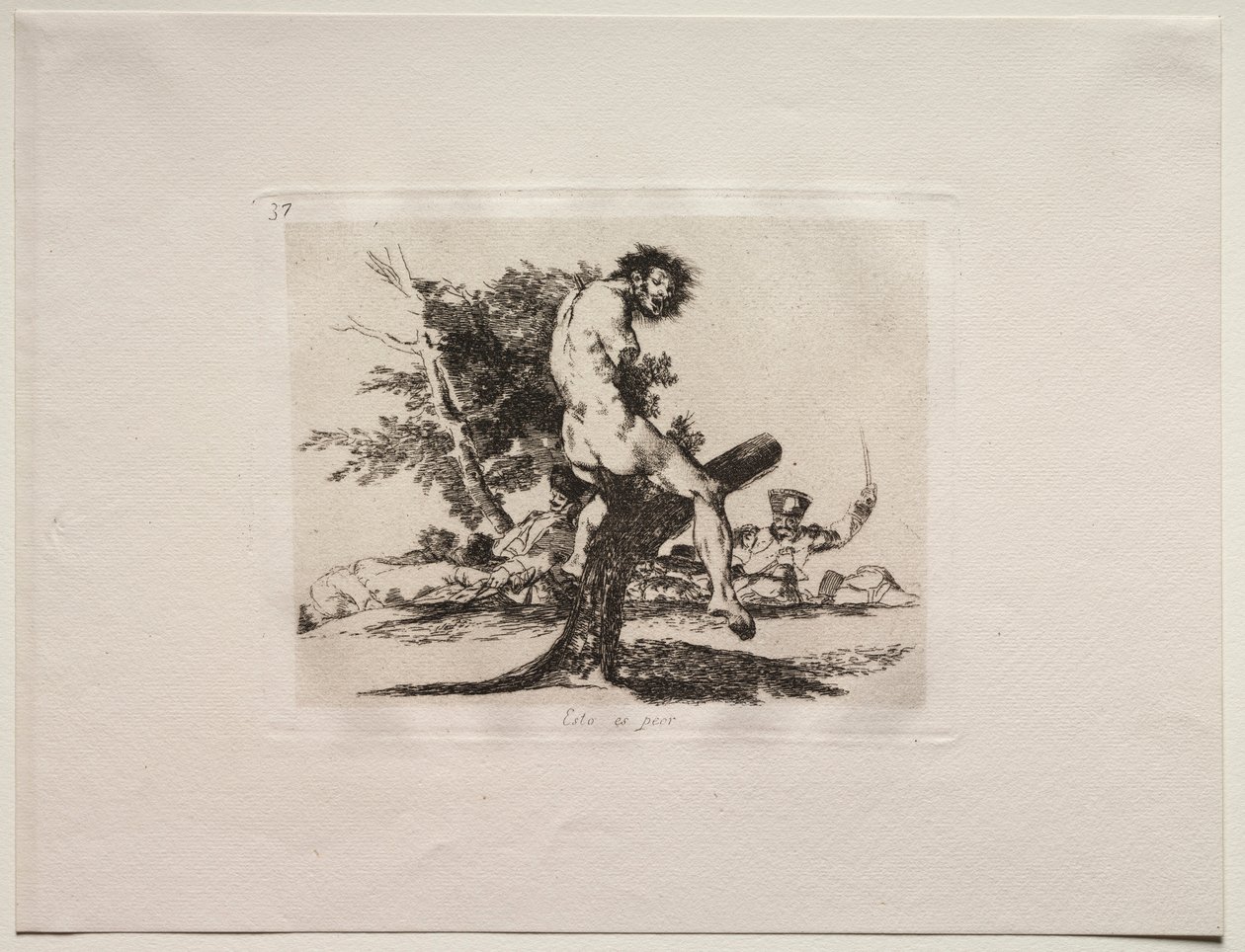 De verschrikkingen van de oorlog: Dit is erger door Francisco de Goya