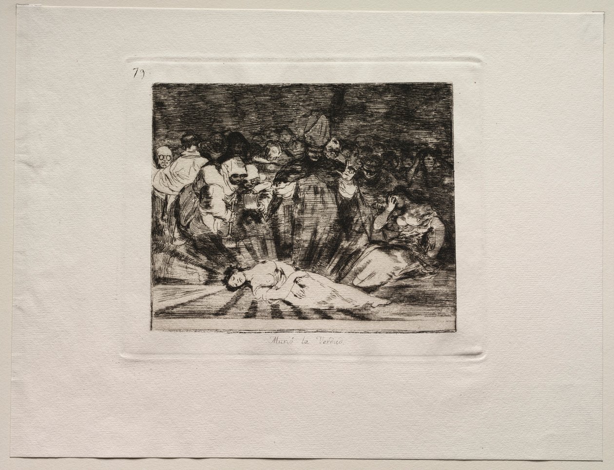 De verschrikkingen van de oorlog: De waarheid is gestorven door Francisco de Goya