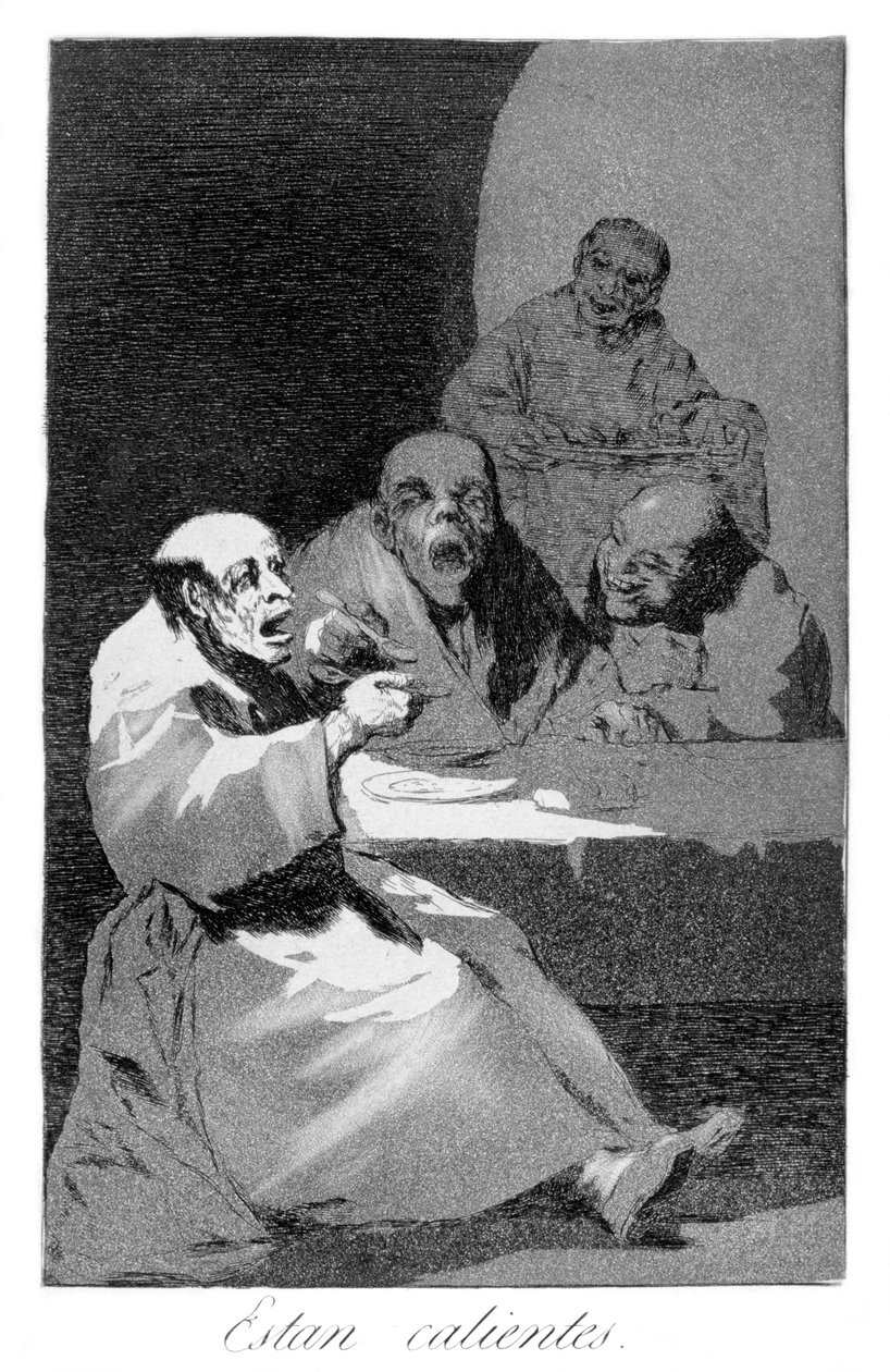 Ze zijn heet, 1799 door Francisco de Goya