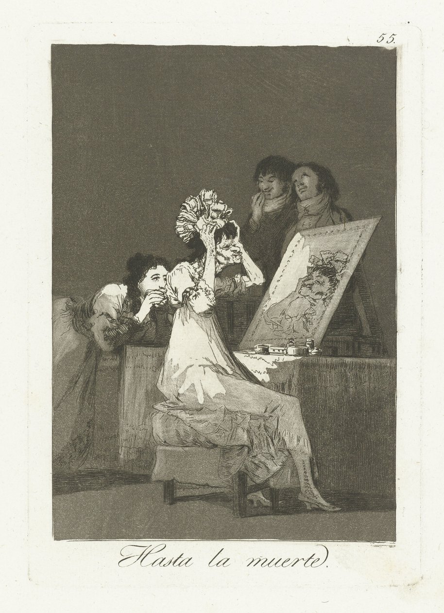 Tot aan de dood door Francisco de Goya