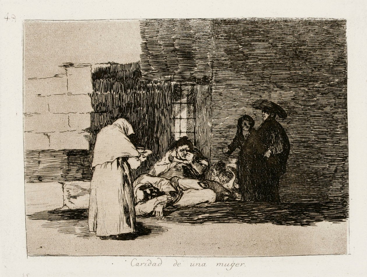 Zonder titel door Francisco de Goya